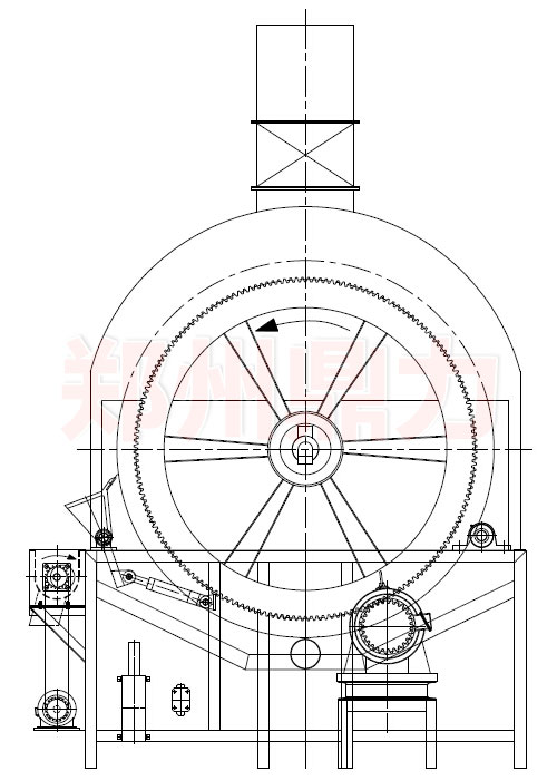 酵母烘干機(jī)工藝圖b