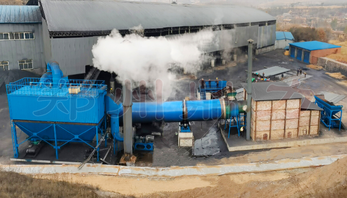 煤泥烘干機(jī)設(shè)備壽陽(yáng)項(xiàng)目圖