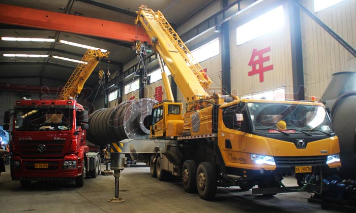 廣西大型玉米酒精糟烘干機(jī)圖