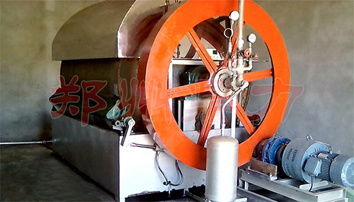 馬達(dá)加斯加酵母烘干機試機成功圖